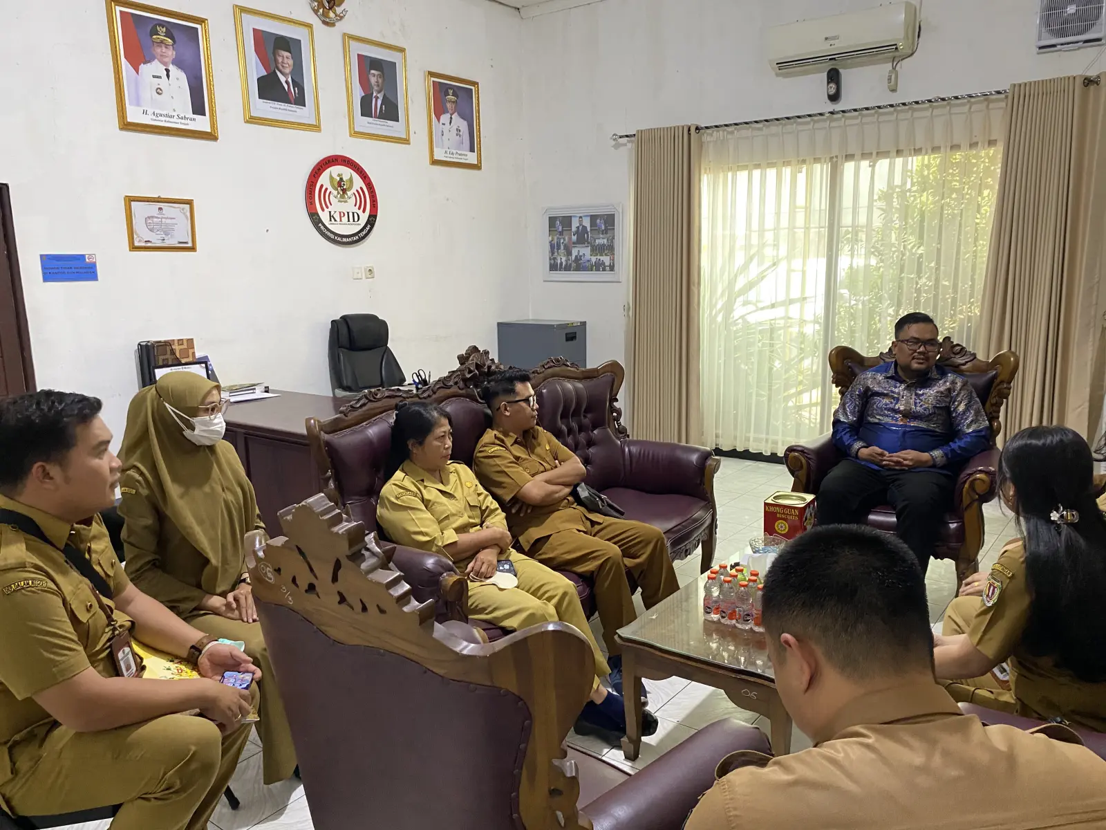 KPID KALTENG TERIMA KUNJUNGAN DISKOMINFO KATINGAN BAHAS TINDAK LANJUT PENYIARAN