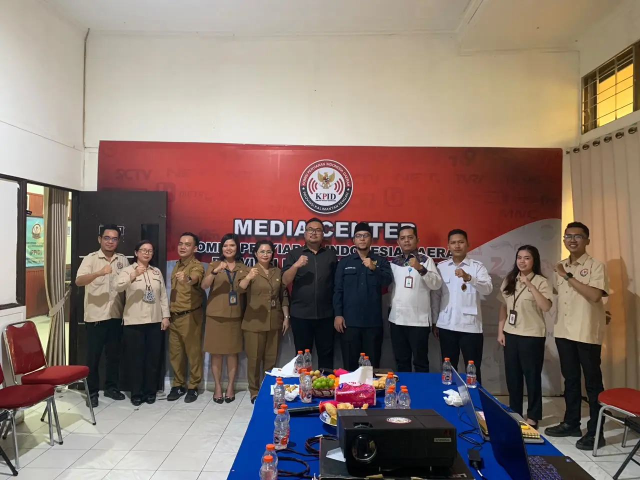 KPID Kalteng Perkuat Keterbukaan Informasi Publik, KI dan Diskominfosantik Berikan Pendampingan PPID